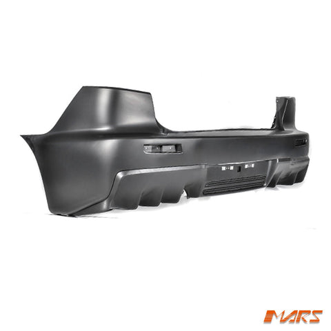 Evolution Style Rear Bumper Bar Bodykit for Mitsubishi CJ CF lancer Sedan 2007 - 2018 With Single Exhaust outlet - Mars Performance