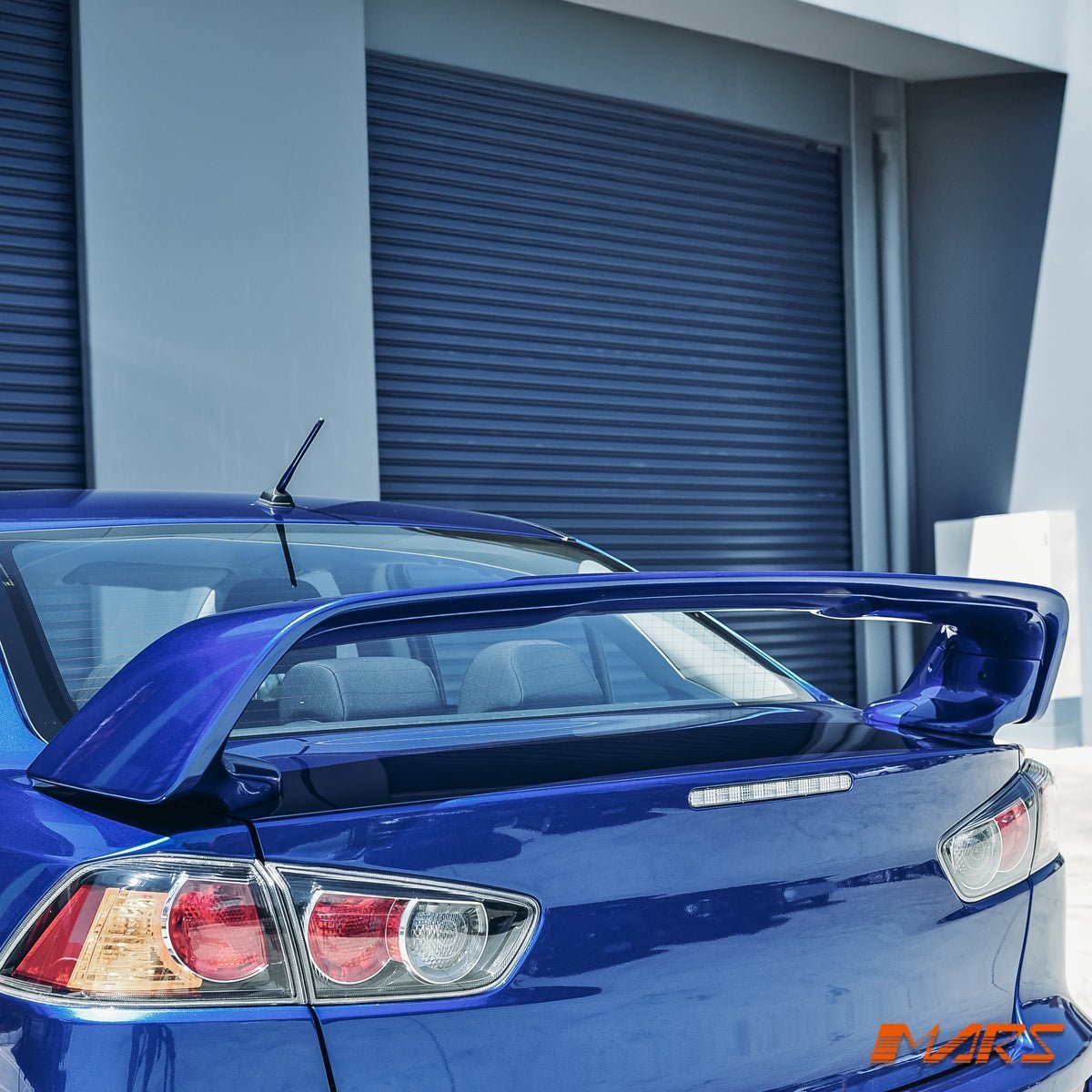Evolution X Style ABS Plastic Rear Trunk Wing Spoiler for Mitsubishi Lancer Sedan 2007 - 2019 CJ CF - Mars Performance