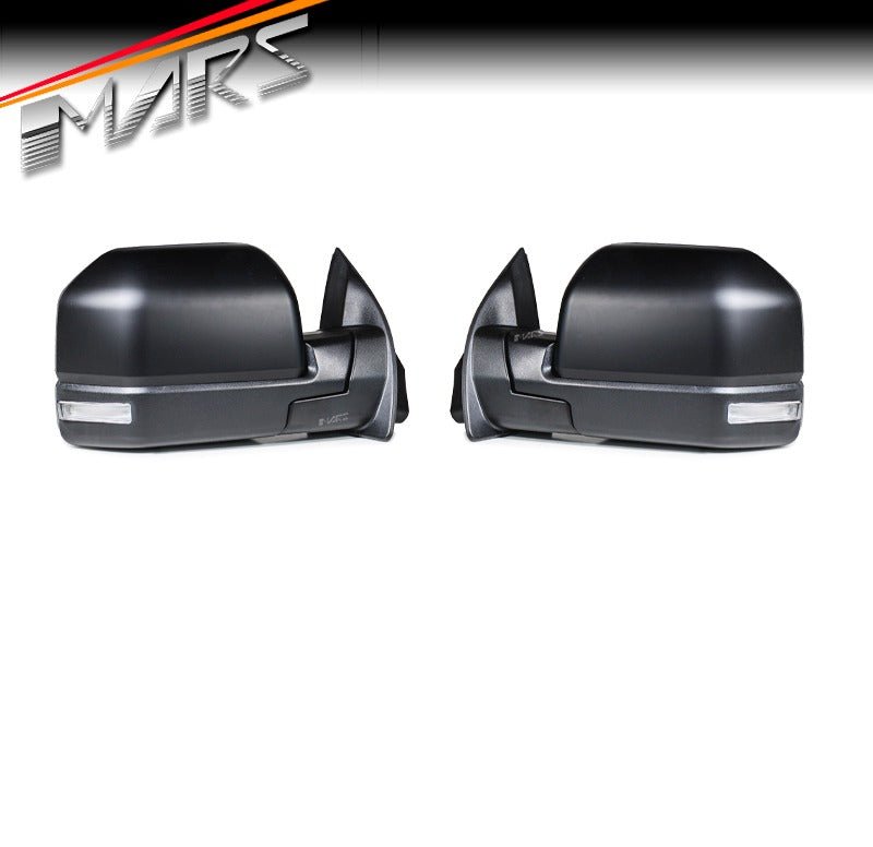 F150 Raptor Style Replacement Mirror Assembly for Ford Ranger PX MK1 MK2 MK3 2011 - 2022 & Everest 2015 - 2021 - Mars Performance