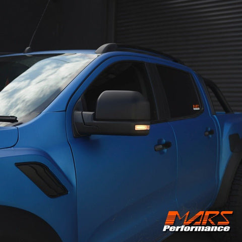 F150 Raptor Style Replacement Mirror Assembly for Ford Ranger PX MK1 MK2 MK3 2011 - 2022 & Everest 2015 - 2021 - Mars Performance