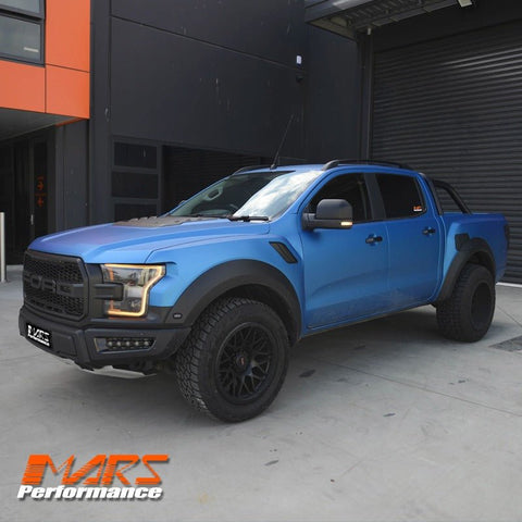 F150 Raptor Style Replacement Mirror Assembly for Ford Ranger PX MK1 MK2 MK3 2011 - 2022 & Everest 2015 - 2021 - Mars Performance