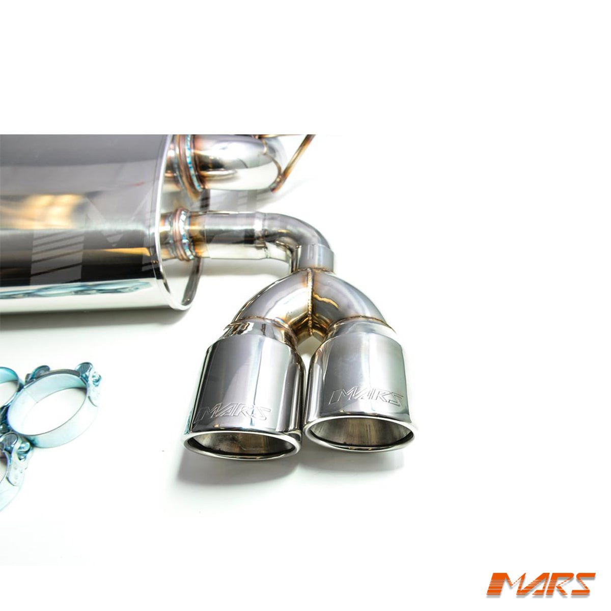 F80 M3 F82 M4 Style Twin Outlet Muffler Exhaust for BMW 3 - Series F30 F31 & 4 - Series F32 F33 F36 - Mars Performance