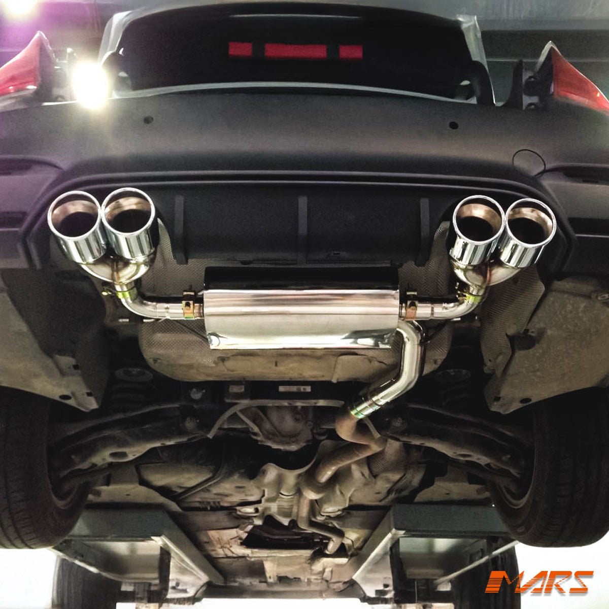 F80 M3 F82 M4 Style Twin Outlet Muffler Exhaust for BMW 3 - Series F30 F31 & 4 - Series F32 F33 F36 - Mars Performance