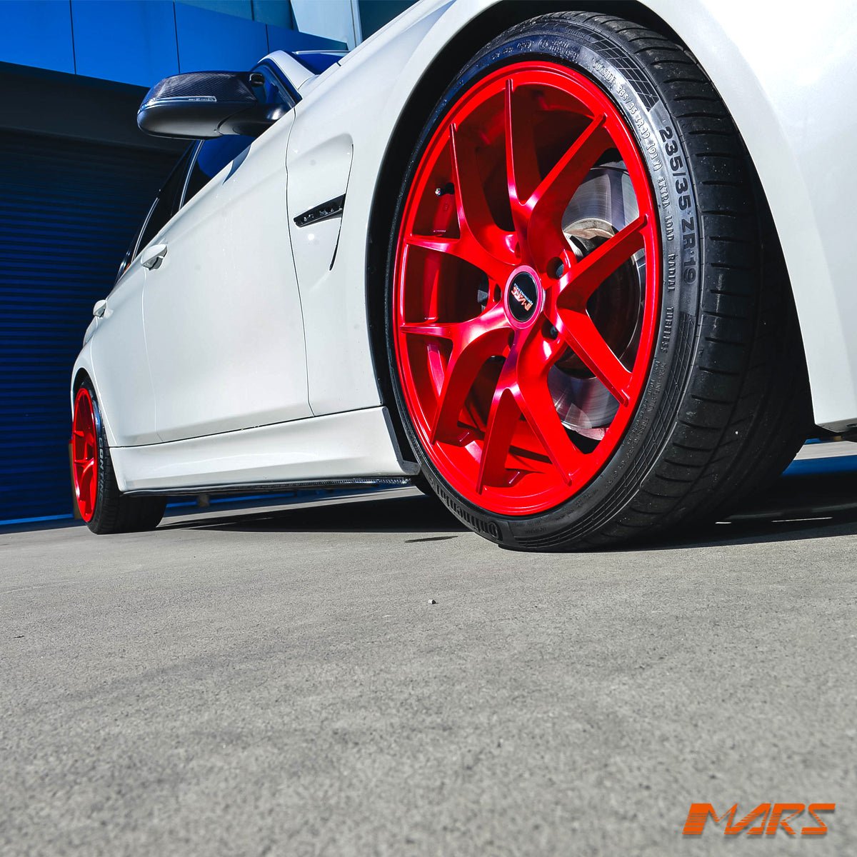 F80 M3 Style Lower Side Skirts Bodykit for BMW 3 - Series F30 4 doors Sedan 2012 - 2018 - Mars Performance