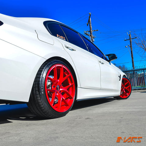 F80 M3 Style Lower Side Skirts Bodykit for BMW 3 - Series F30 4 doors Sedan 2012 - 2018 - Mars Performance