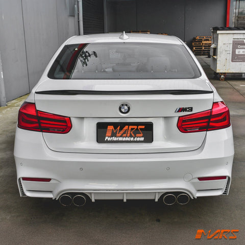 F80 M3 Style Rear Bumper Bar Bodykit for BMW 3 - Series F30 4 doors Sedan 2012 - 2018 - Mars Performance
