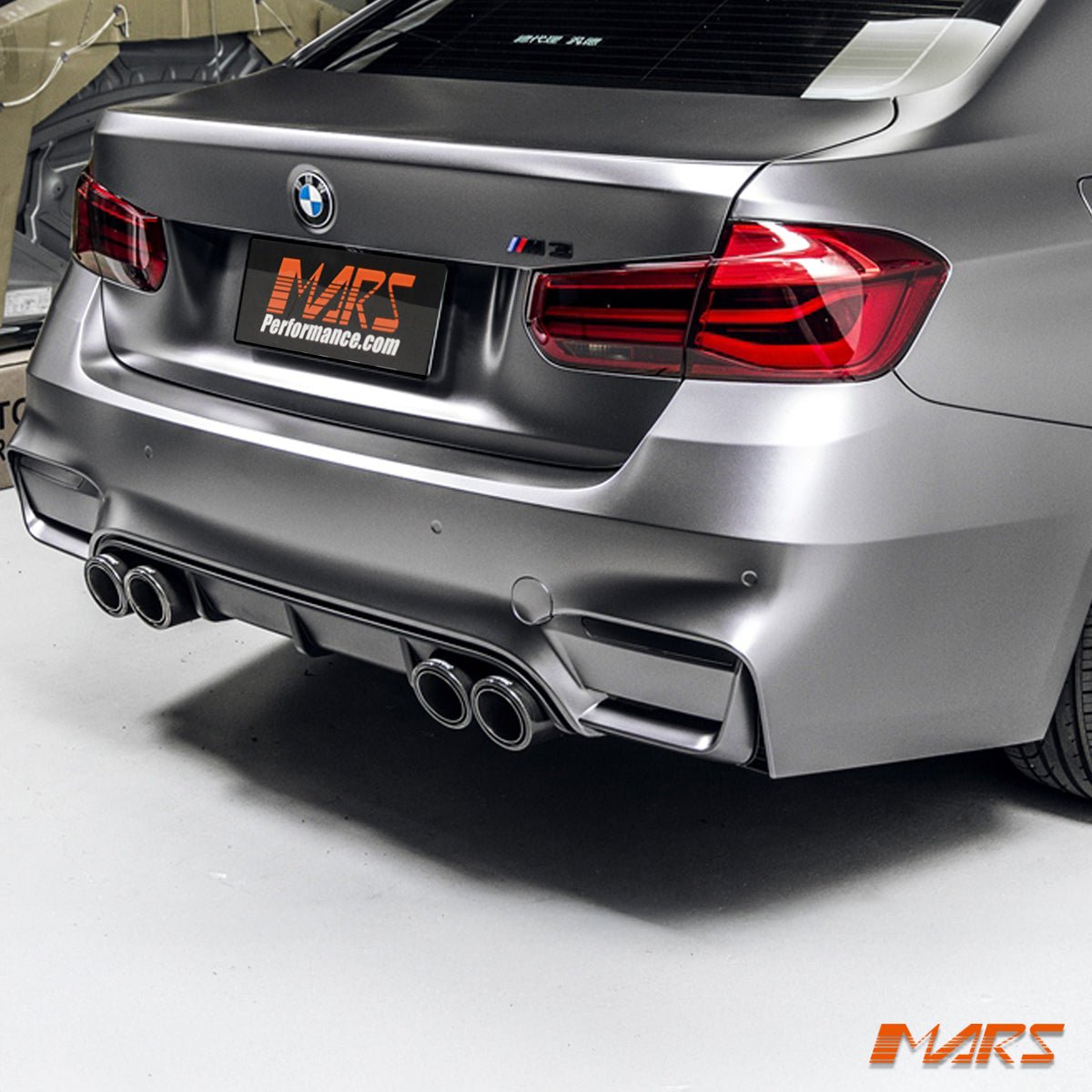 F80 M3 Style Rear Bumper Bar Bodykit for BMW 3 - Series F30 4 doors Sedan 2012 - 2018 - Mars Performance