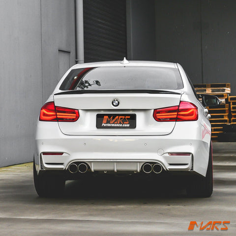 F80 M3 Style Rear Bumper Bar Bodykit for BMW 3 - Series F30 4 doors Sedan 2012 - 2018 - Mars Performance