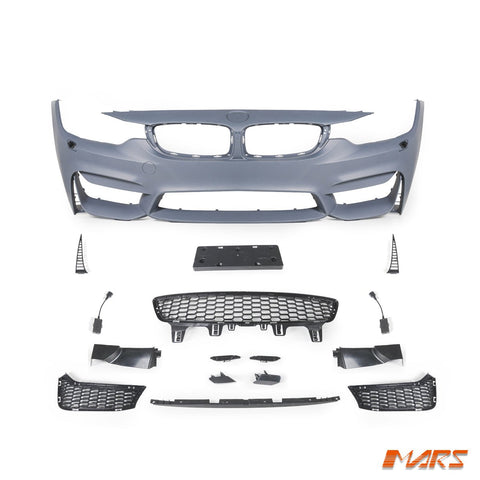 F82 F83 M4 Style Front Bumper Bar Bodykit for BMW 4 - Series F32 Coupe F33 Convertible F36 Sedan 2013 - 2020 - Mars Performance