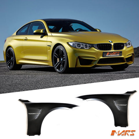 F82 F83 M4 Style Side Fender Guard Bodykit with Vents for BMW 4 - Series F32 Coupe F33 Convertible F36 Sedan 2013 - 2020 - Mars Performance