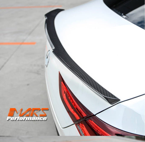 FD Carbon Fibre Rear Trunk Lip Spoiler for Mercedes Benz CLA - Class C118 W118 & CLA35 CLA45 AMG - Mars Performance