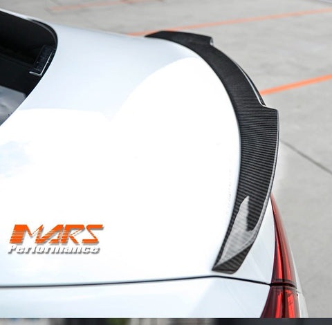 FD Carbon Fibre Rear Trunk Lip Spoiler for Mercedes Benz CLA - Class C118 W118 & CLA35 CLA45 AMG - Mars Performance