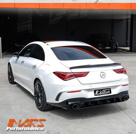 FD Carbon Fibre Rear Trunk Lip Spoiler for Mercedes Benz CLA - Class C118 W118 & CLA35 CLA45 AMG - Mars Performance
