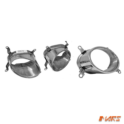 (Fit 4 doors Sedan model) RS5 Style Rear Bumper Bar Bodykit & Diffuser with exhaust Tips for AUDI A5 8T 2008 - 2016 - Mars Performance