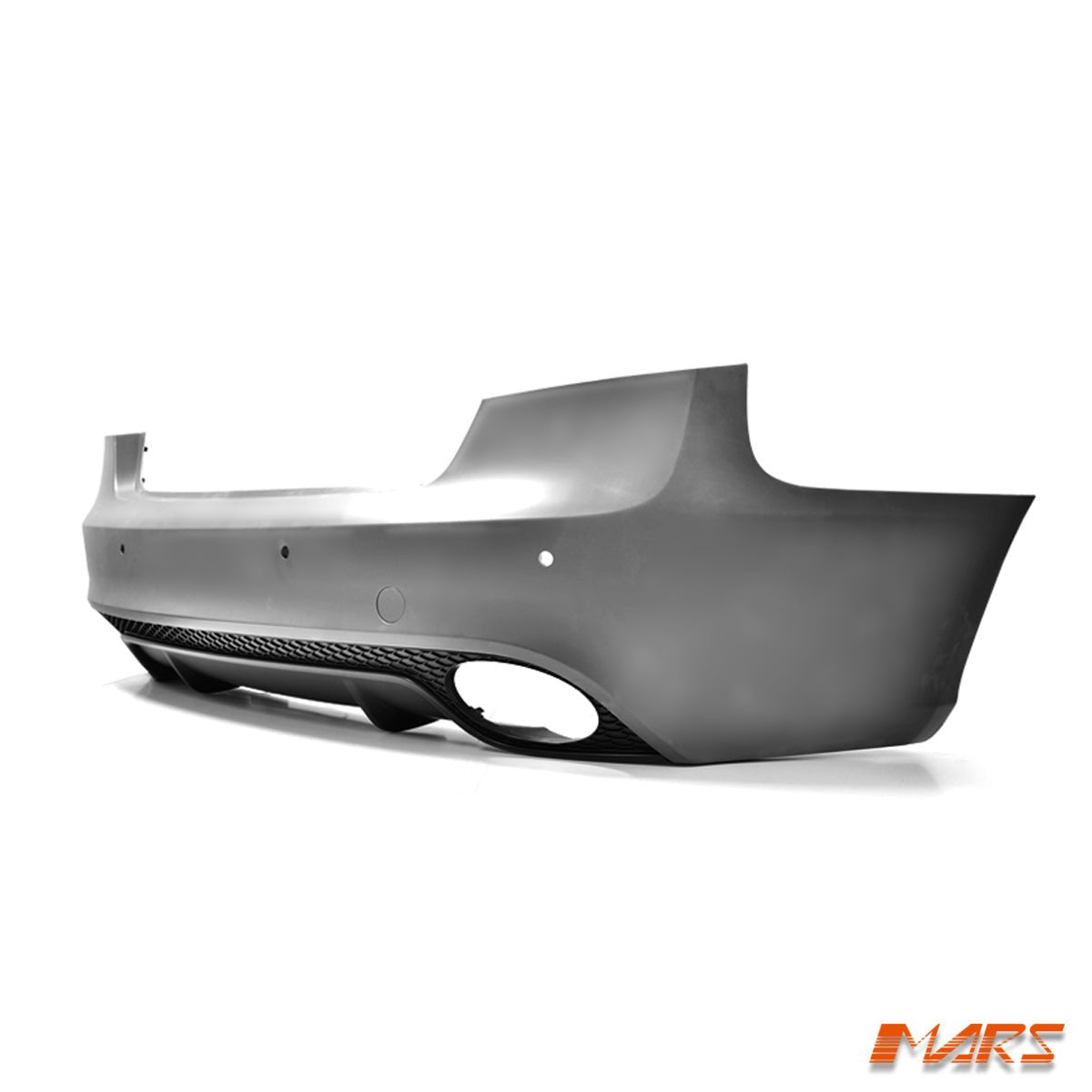 (Fit 4 doors Sedan model) RS5 Style Rear Bumper Bar Bodykit & Diffuser with exhaust Tips for AUDI A5 8T 2008 - 2016 - Mars Performance