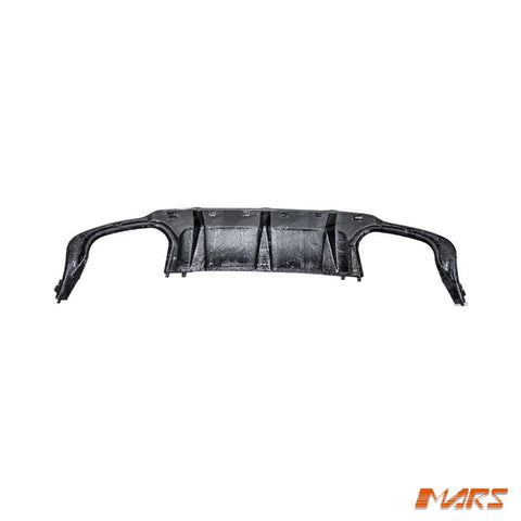 Flokraft Carbon Fibre Rear Bumper Bar Diffuser Bodykit for Mercedes Benz AMG C63 W204 C204 2011 - 2014 - Mars Performance