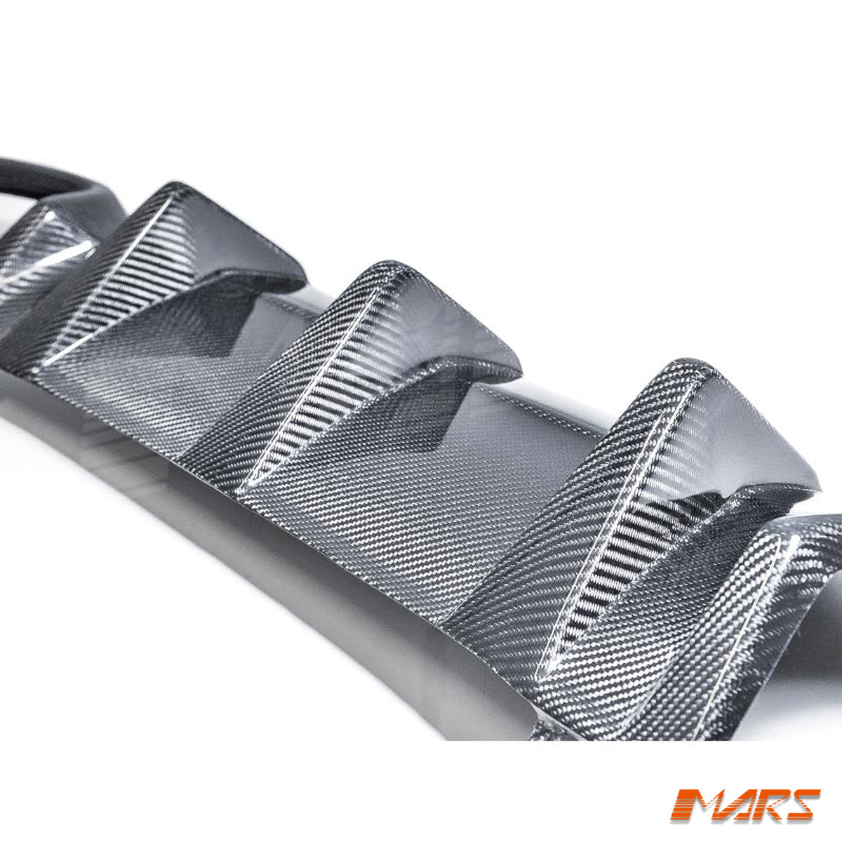 Flokraft Carbon Fibre Rear Bumper Bar Diffuser Bodykit for Mercedes Benz AMG C63 W204 C204 2011 - 2014 - Mars Performance