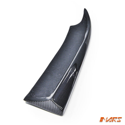 Flokraft Carbon Fibre Rear Bumper Side lip Splitters winglets for Mercedes Benz W204 C63 AMG Sedan 2008 - 2011 - Mars Performance