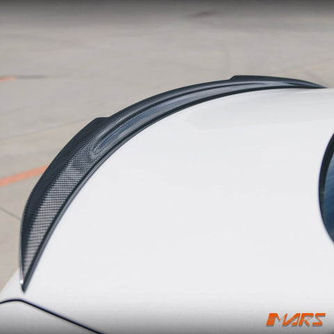 FloKraft Carbon Fibre Rear Trunk Lip Spoiler Bodykit for Mercedes - Benz E Class Coupe C238 W238 2017 - 2023 & E53 AMG - Mars Performance
