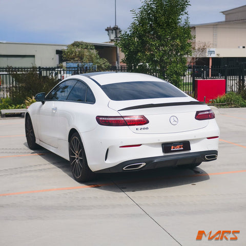 FloKraft Carbon Fibre Rear Trunk Lip Spoiler Bodykit for Mercedes - Benz E Class Coupe C238 W238 2017 - 2023 & E53 AMG - Mars Performance