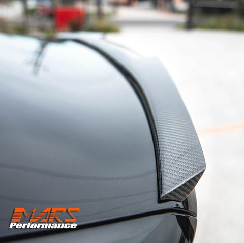 FloKraft Carbon Fibre Rear Trunk Lip Spoiler wing Bodykit for BMW 5 - Series G30 Sedan & F90 M5 2017 - 2023 - Mars Performance