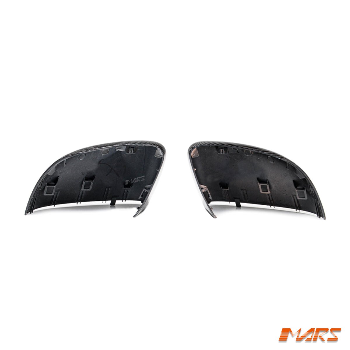 FloKraft Carbon Fibre Replacement Mirror Cover Caps Bodykit for Mercedes - Benz W177 V177 A - Class & C118 CLA - Class - Mars Performance