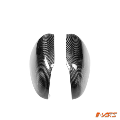 FloKraft Carbon Fibre Replacement Mirror Cover Caps Bodykit for Mercedes - Benz W177 V177 A - Class & C118 CLA - Class - Mars Performance