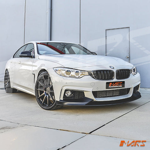 FloKraft Dry Carbon Fibre Front Kidney Grille Grill Cover Bodykit for BMW 4 Series F32 F33 F36 & F80 M3 F82 F83 M4 2013 - 2020 - Mars Performance
