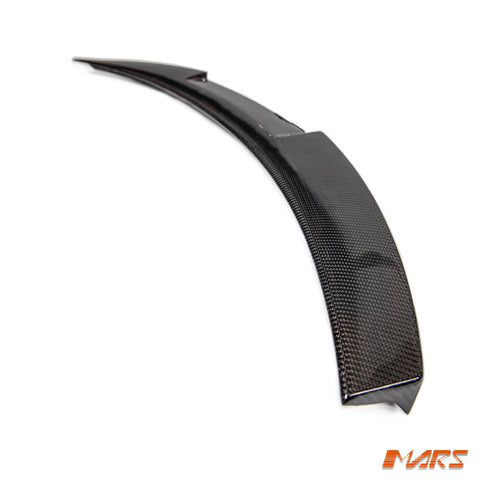 FloKraft Dry Carbon Fibre Rear trunk boot lip Spoiler Wing Bodykit for BMW 4 Series G22 Coupe & G82 M4 2020 - 2025 - Mars Performance