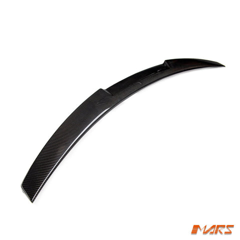 FloKraft Dry Carbon Fibre Rear trunk boot lip Spoiler Wing Bodykit for BMW 4 Series G22 Coupe & G82 M4 2020 - 2025 - Mars Performance