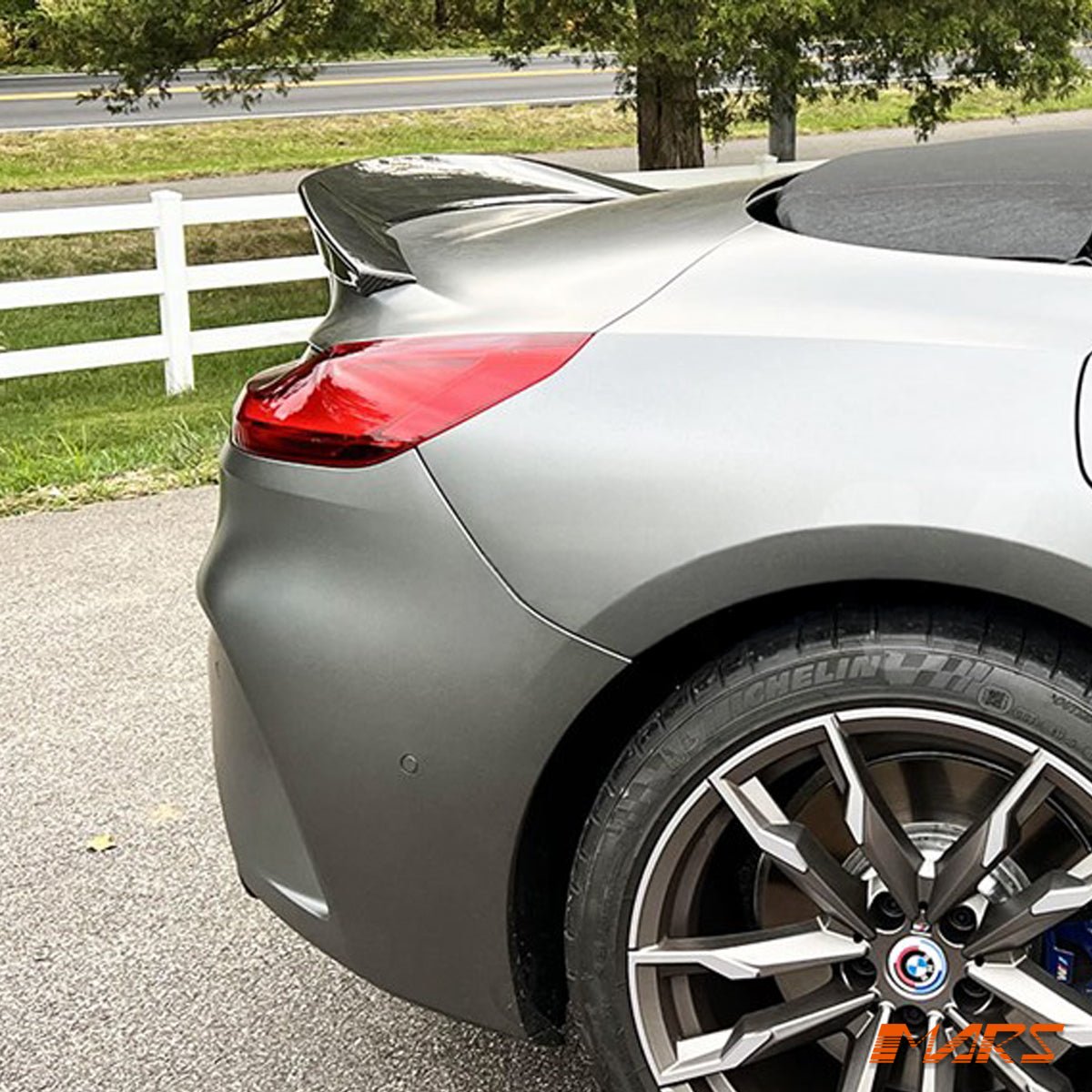 FloKraft Dry Carbon Fibre Rear trunk boot lip Spoiler Wing Bodykit for BMW Z4 G29 2018 - 2025 - Mars Performance