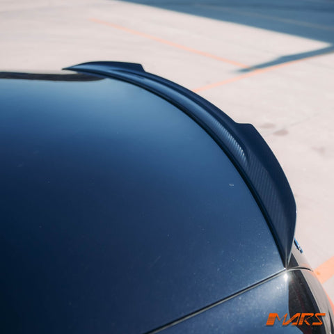 FloKraft Dry Carbon Fibre Rear Trunk Lip Spoiler Bodykit for Mercedes - Benz W223 S - Class & S63 S65 AMG 2021 - 2024 - Mars Performance