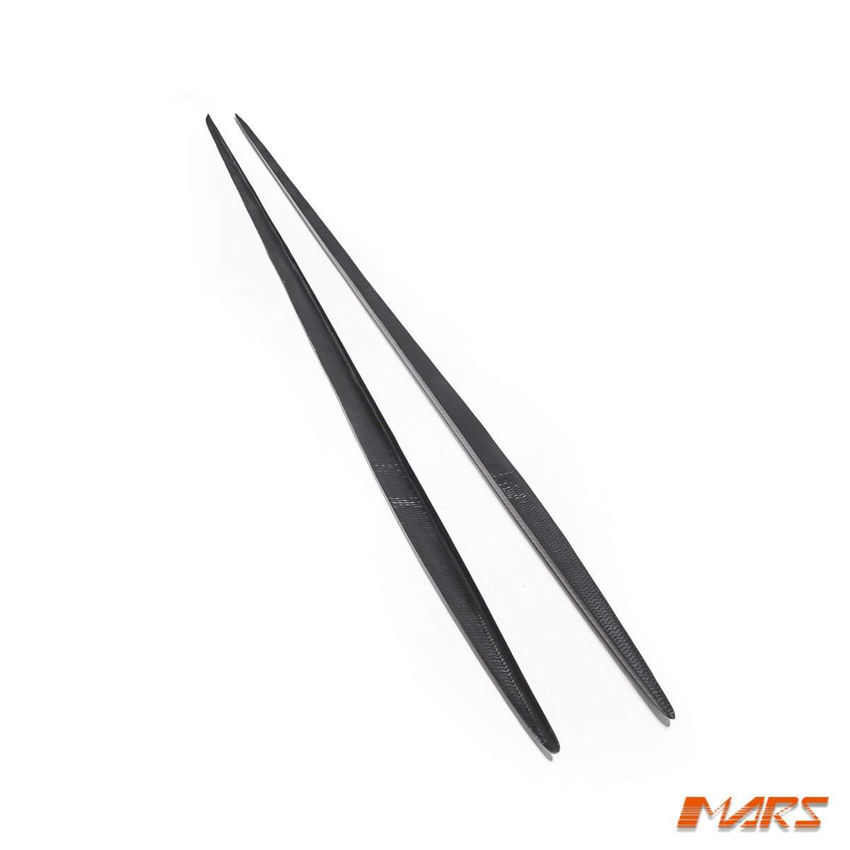 FloKraft Dry Carbon Lower Side Skirts Trim Cover Bodykit for Mercedes - Benz C - Class A205 C205 S205 W205 AMG Package & C43 C63 - S - Mars Performance