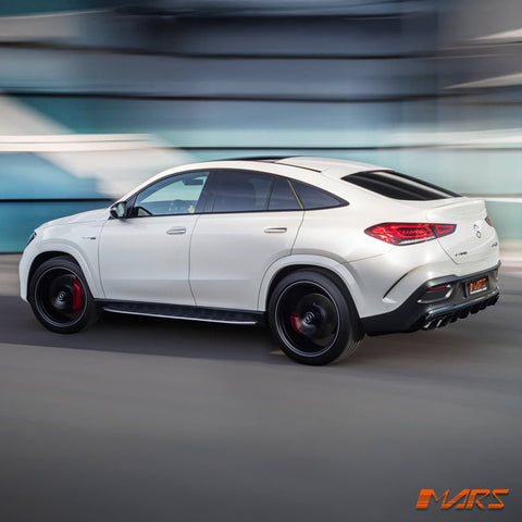 Foot Rest Running Boards Side Step Bar Bodykit for Mercedes - Benz GLE - Class C167 Coupe & GLE63 GLE53 AMG 2019 - 2024 - Mars Performance