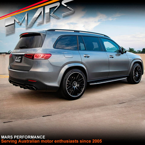 Foot Rest Running Boards Side Step Nerf Bar Bodykit for Mercedes Benz X167 GLS Class 2019 - 2025 - Mars Performance