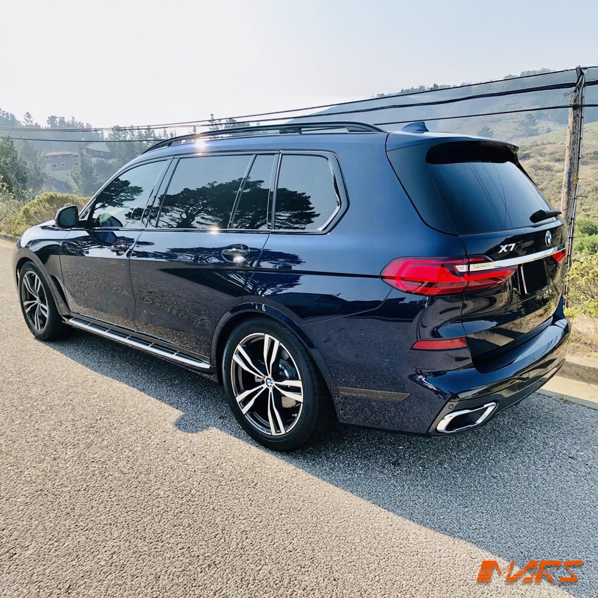 Foot Rest Running Boards Side Step Nerf Bar for BMW X7 G07 2019 - 2025 - Mars Performance