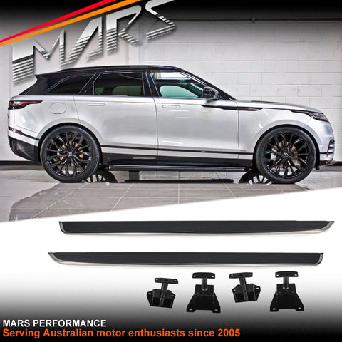Foot Rest Running Boards Side Step Nerf Bar for Land Rover Range Rover Velar L560 2017 - 2024 - Mars Performance