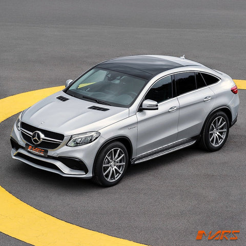 Foot Rest Running Boards Side Step Nerf Bar for Mercedes - Benz GLE - Class C292 Coupe & GLE63 GLE43 AMG 2015 - 2019 - Mars Performance