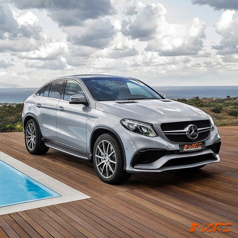 Foot Rest Running Boards Side Step Nerf Bar for Mercedes - Benz GLE - Class C292 Coupe & GLE63 GLE43 AMG 2015 - 2019 - Mars Performance