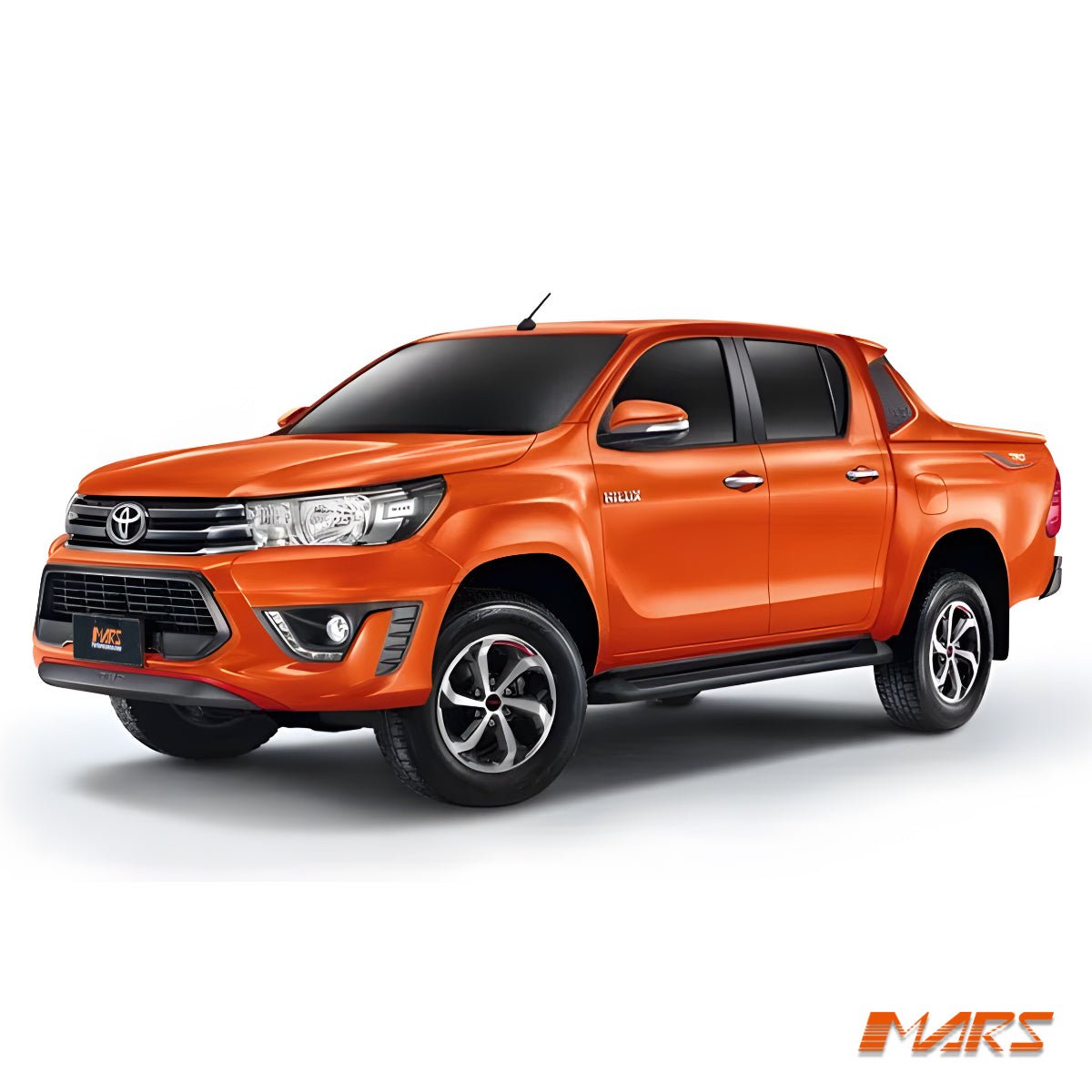 Front Bumper Bar Bodykit Cover with DRL Lights for Toyota Hilux Revo & TRD 2015 - 2018 & WorkMate 2015 - 2020 - Mars Performance