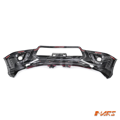 Front Bumper Bar Bodykit Cover with DRL Lights for Toyota Hilux Revo & TRD 2015 - 2018 & WorkMate 2015 - 2020 - Mars Performance