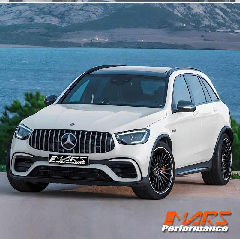 Front Bumper bar Bodykit & Grill for Mercedes - Benz GLC - Class X253 C253 2019 - 2023 & GLC43 GLC63 AMG - Mars Performance