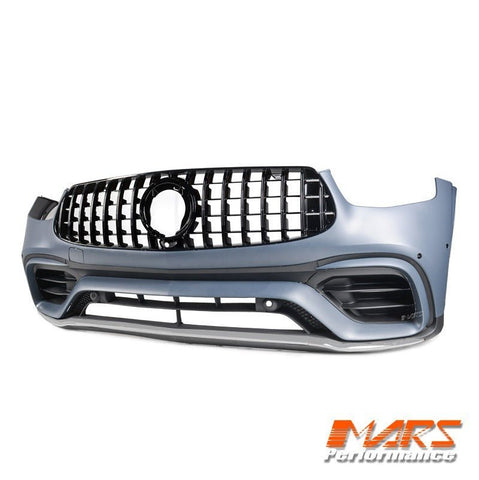 Front Bumper bar Bodykit & Grill for Mercedes - Benz GLC - Class X253 C253 2019 - 2023 & GLC43 GLC63 AMG - Mars Performance