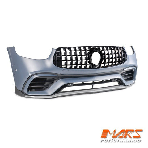 Front Bumper bar Bodykit & Grill for Mercedes - Benz GLC - Class X253 C253 2019 - 2023 & GLC43 GLC63 AMG - Mars Performance