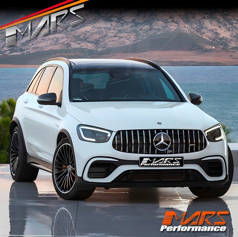 Front Bumper bar Bodykit & Grill for Mercedes - Benz GLC - Class X253 C253 2019 - 2023 & GLC43 GLC63 AMG - Mars Performance