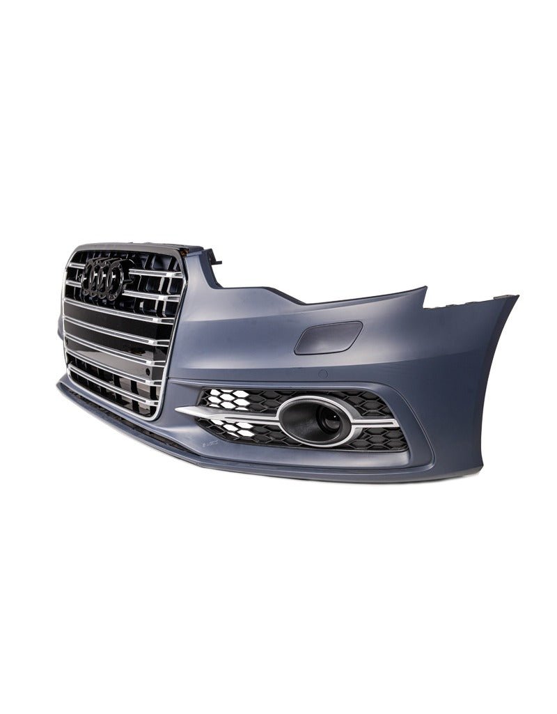 Front Bumper Bar Bodykit & Grill Grille for AUDI A6 S6 C7 2011 - 2014, Pre Update / Pre Facelift - Mars Performance