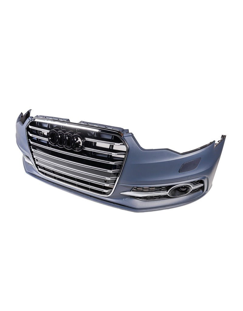 Front Bumper Bar Bodykit & Grill Grille for AUDI A6 S6 C7 2011 - 2014, Pre Update / Pre Facelift - Mars Performance