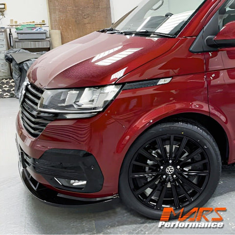 Front Bumper Bar Lip Spoiler Bodykit for Volkswagen VW Transporter Multivan Caravelle California T6.1 2020 - 2024 - Mars Performance