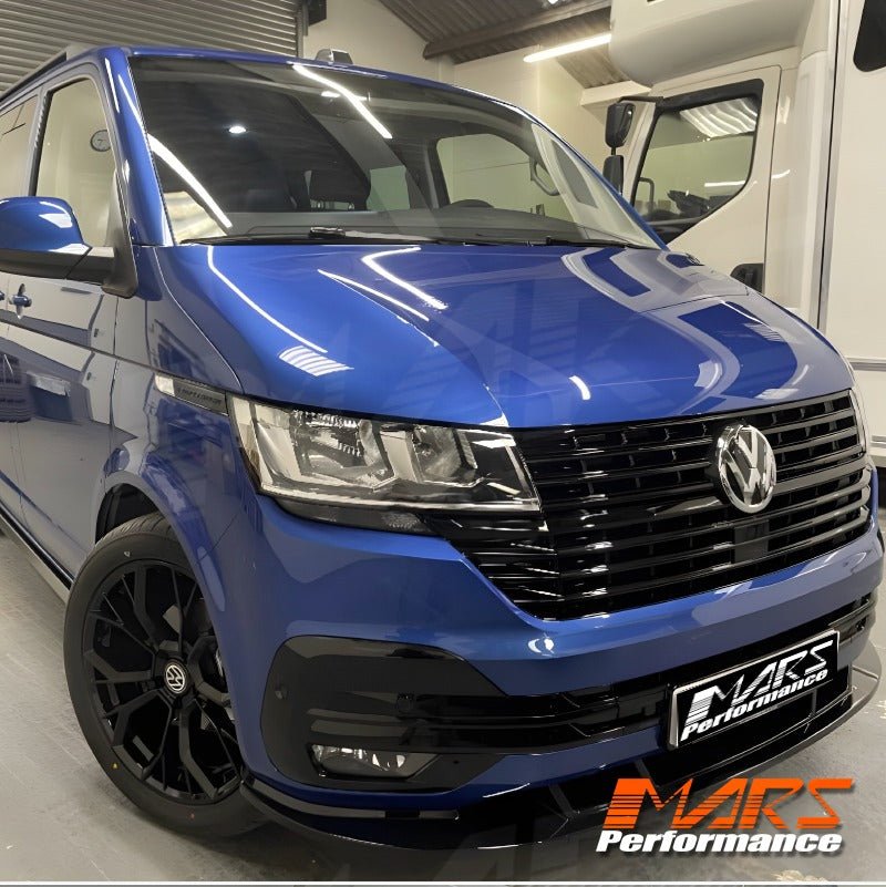 Front Bumper Bar Lip Spoiler Bodykit for Volkswagen VW Transporter Multivan Caravelle California T6.1 2020 - 2024 - Mars Performance