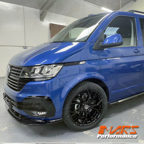 Front Bumper Bar Lip Spoiler Bodykit for Volkswagen VW Transporter Multivan Caravelle California T6.1 2020 - 2024 - Mars Performance
